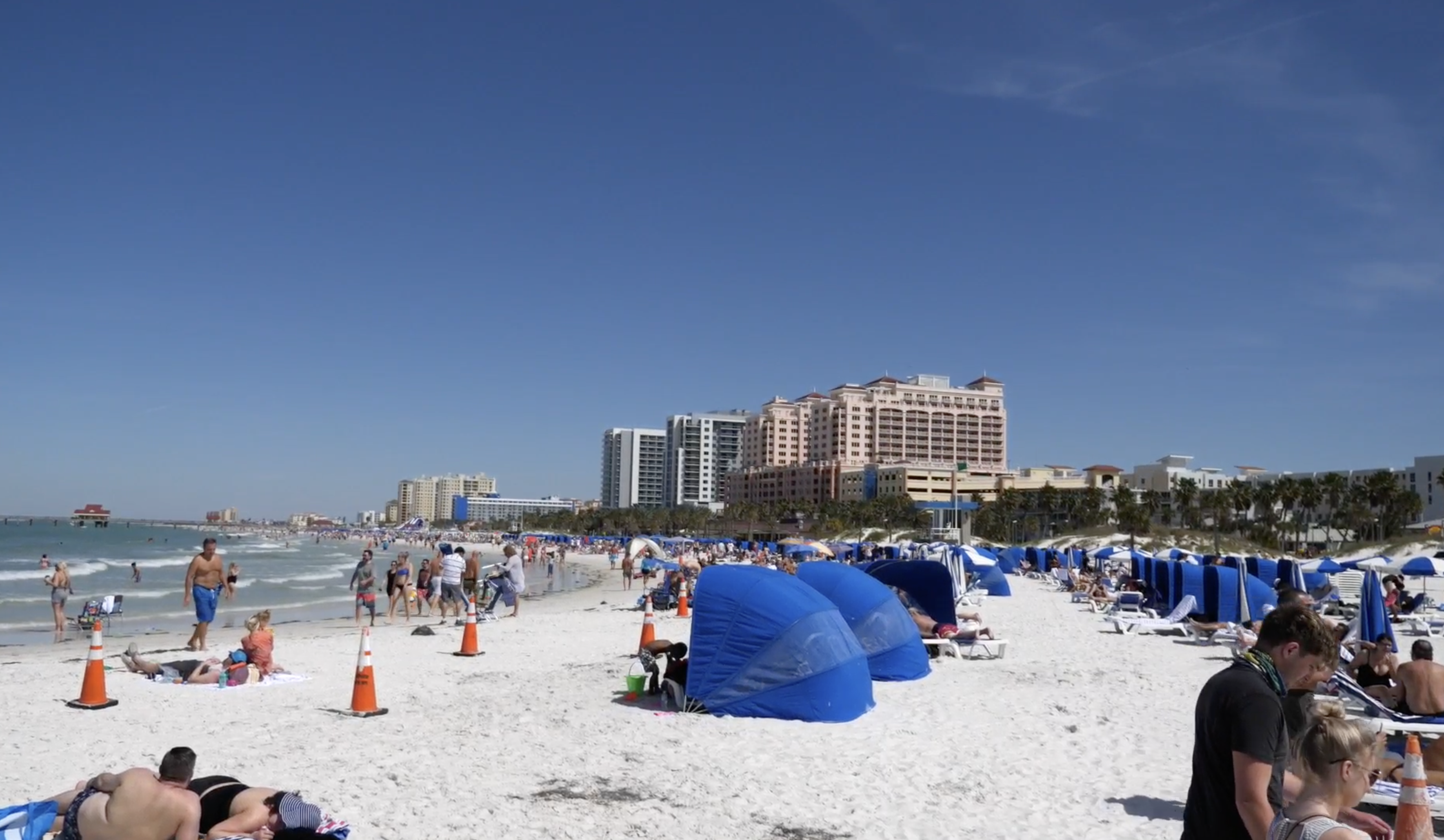 A group of people on a beach, Clearwater Florida Digital Marketing